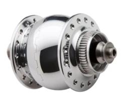 Schmidt SON 28 Nabendynamo Disc Centerlock Silber Poliert 36 Loch