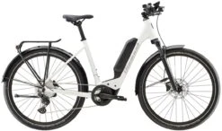 Diamant Zing Gen 2 TIE 725Wh Weiss 2023 - E-Bike Trekkingrad Tiefeinsteiger