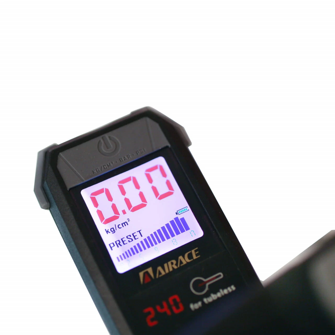 Airace Infinity DT Tubeless Standpumpe Digitale Alu-Luftpumpe Bis 16,5 Bar (240 PSI) â Bild 2