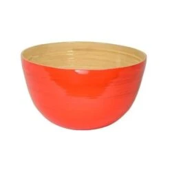 Albert L. Bambus-Schüssel In Orange Ø 30 Cm