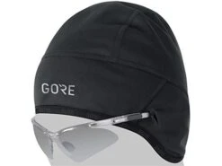 Gore GWS Thermo Beanie Helmmütze Windstopper - 54-58 Black