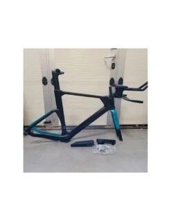 Airstreeem Super TT Plus Carbon Rahmenset L-XL BLK/GRN Inkl. Lenker Neu