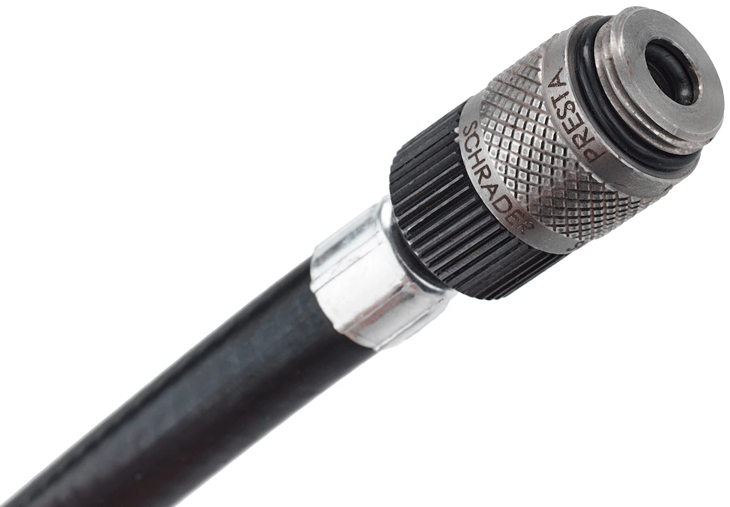 Crankbrothers Klic Standpumpe Analog Manometer Mit Schlauch Schwarz/silber â Bild 2