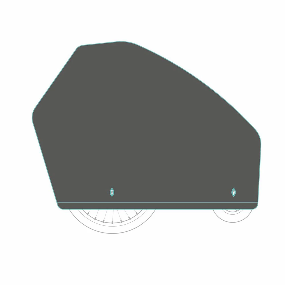 Qeridoo Universal Faltgarage Für Fahrradanhänger