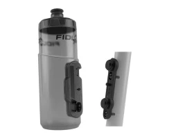 FIDLOCK TWIST Bottle 600 Trinkflaschen Set Inkl. Bike Base Magnethalter Flaschenhalter Smoke / Grau