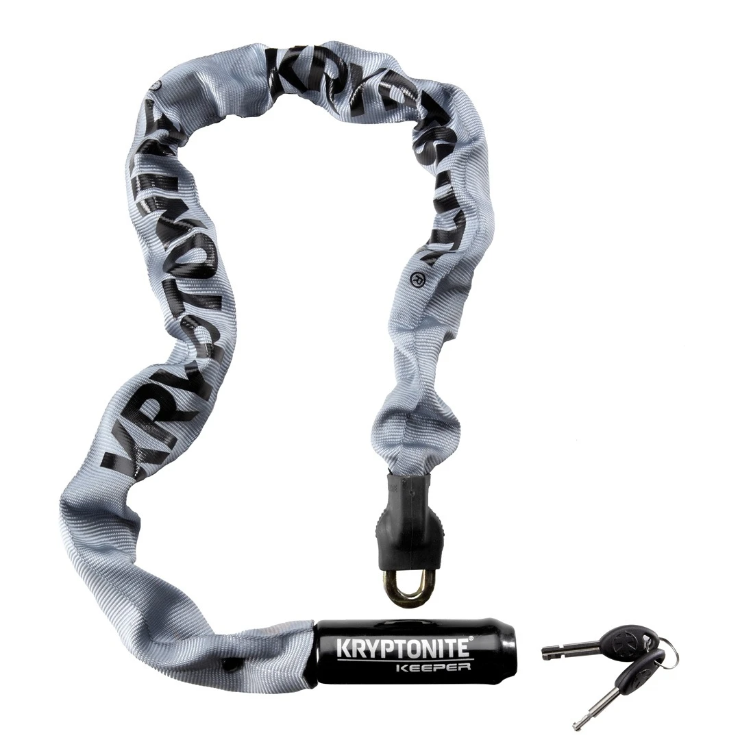 Kryptonite Keeper 785 Integrated Chain Grey Kettenschloss