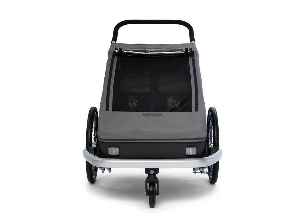 CROOZER Kid Keeke 2 Mountain Grey - FahrradanhĂ€nger â Bild 4