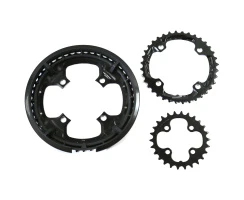 SHIMANO Deore FC-T6010 Kettenblattset 48-36-26 ZĂ€hne Kettenschutz 10-fach Trekking FC-T611 FC-T8000 FC-T780