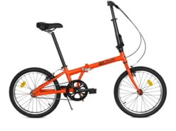 FabricBike Folding - Faltrad - 2022 Farbe Matte Red, Gänge (Hersteller) 1-Gang